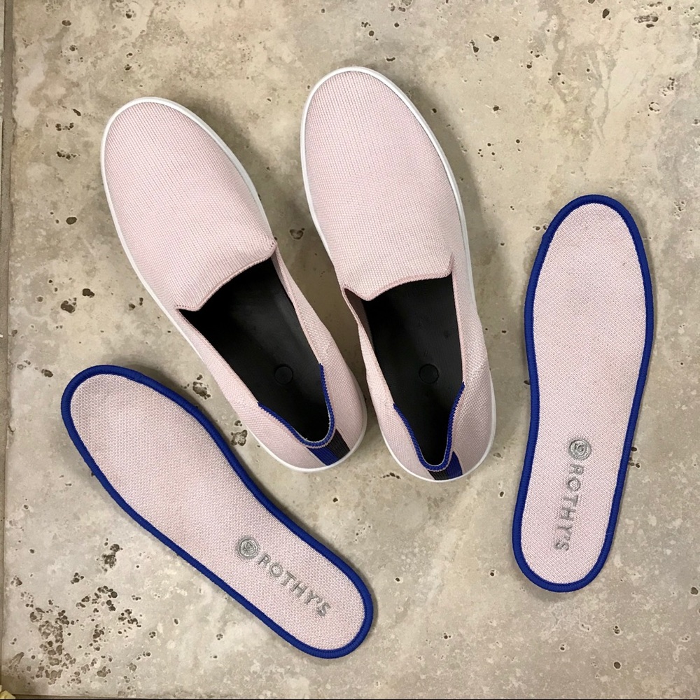 SOLD Rothy’s sneakers, Washed Pink - Picture 2 of 6